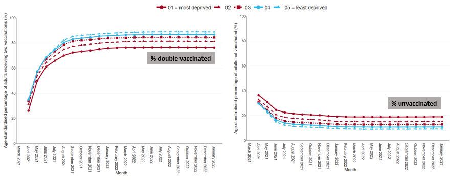 Vaccination inequalities