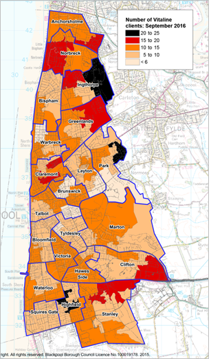 Vitaline clients map